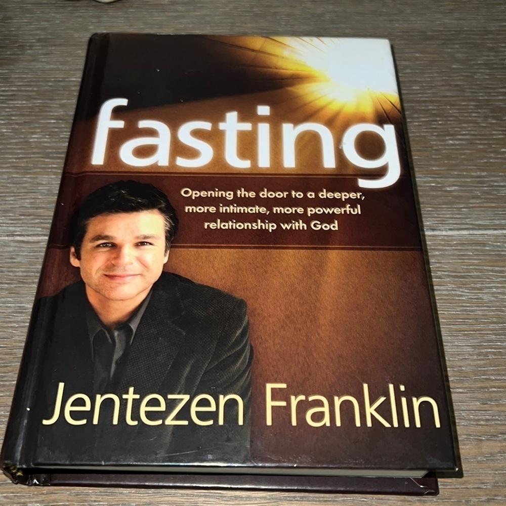 Fasting Book & 5 Week Study Guide by Jentezen Franklin